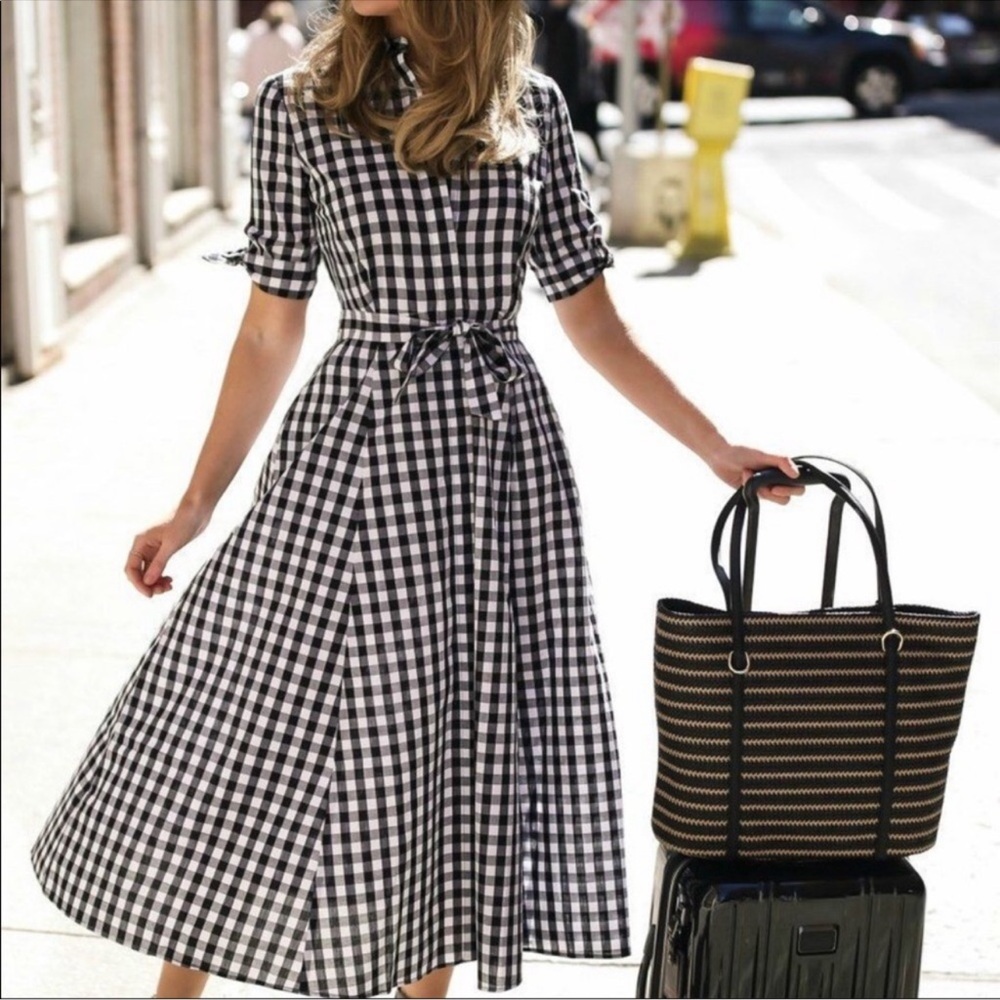 Calvin Klien Gingham Dress Size 4